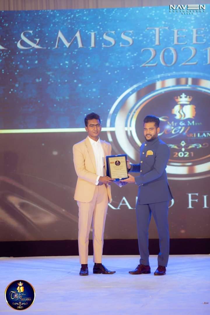 Awarded as the Official Audio Partner in Mr & Miss Teen Sri Lanka 2021 Grand Finale at Watersedg Hotel Colombo.